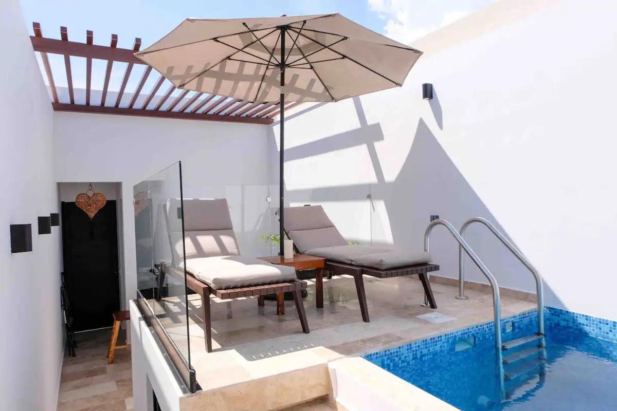 Stayon5A.Av.Penthouse With Privatepool Freeparking Playa del Carmen Buitenkant foto